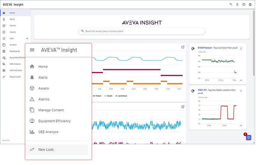 New experience in AVEVA Insight
